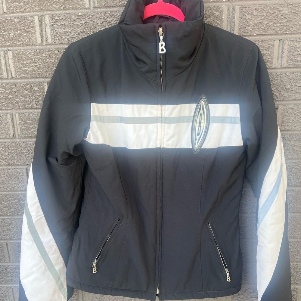 Bogner Black and White Ski Jacket